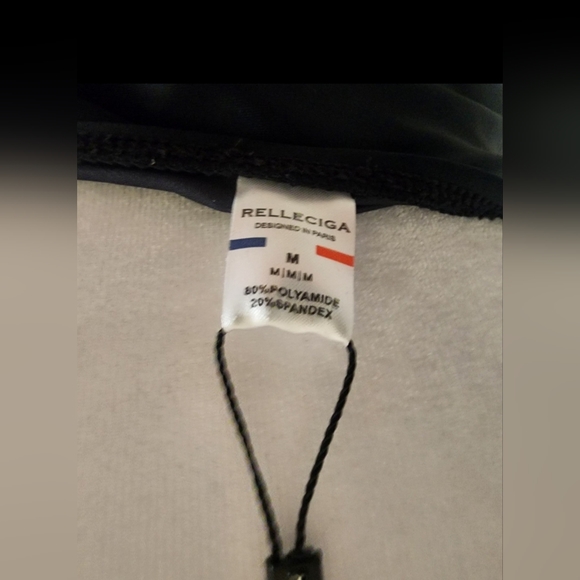 NEW Relleciga Black Strapless Swimsuit Womens Size M - Picture 9 of 9